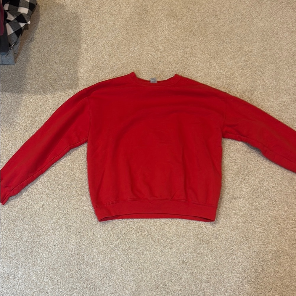 Gildan Vibrant Red Men's Sweatshirt